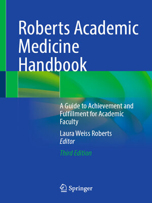 cover image of Roberts Academic Medicine Handbook